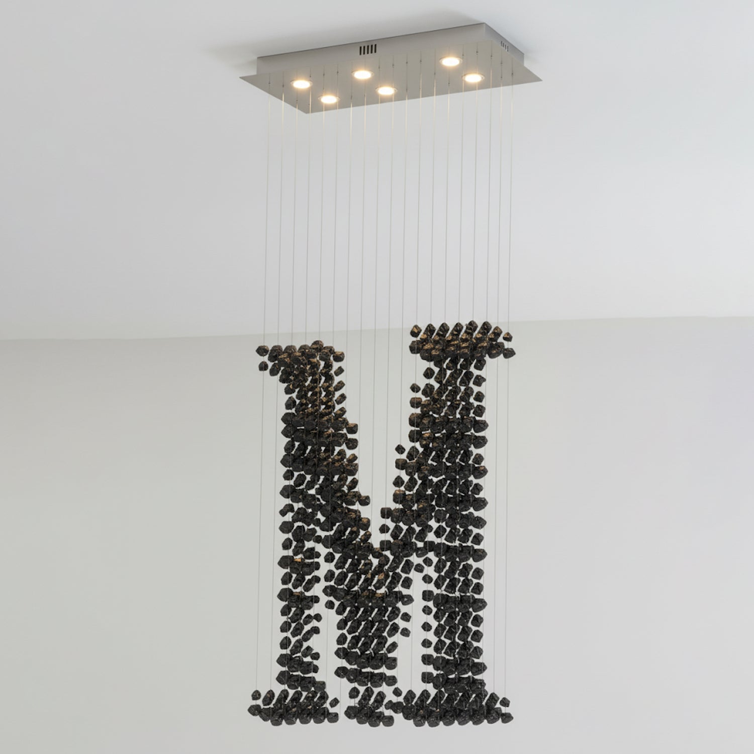 Charcoal Chandeliers M - Vakkerlight