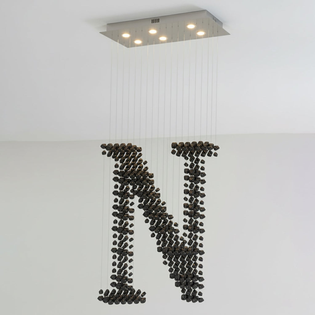 Charcoal Chandeliers N - Vakkerlight