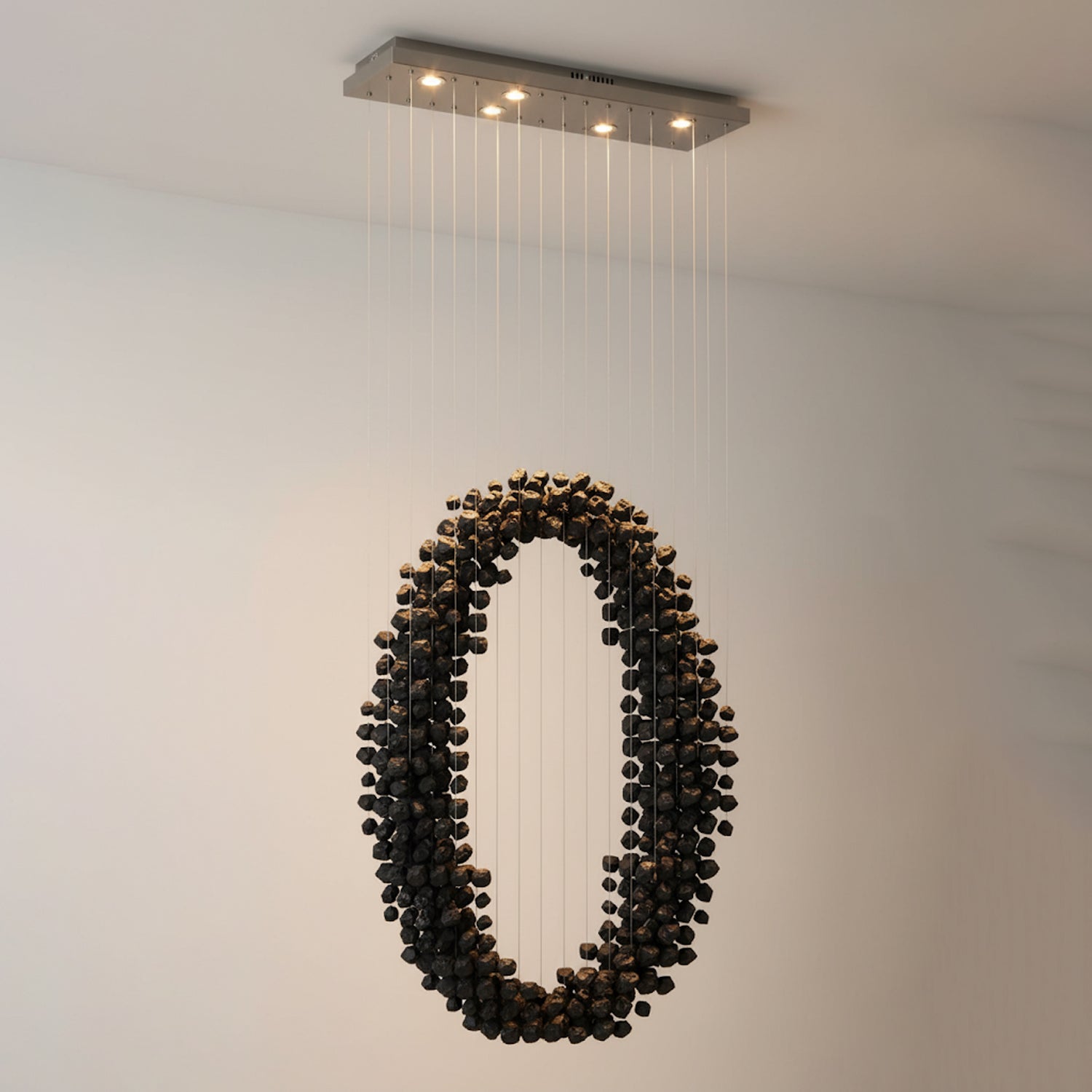Charcoal Chandeliers O - Vakkerlight