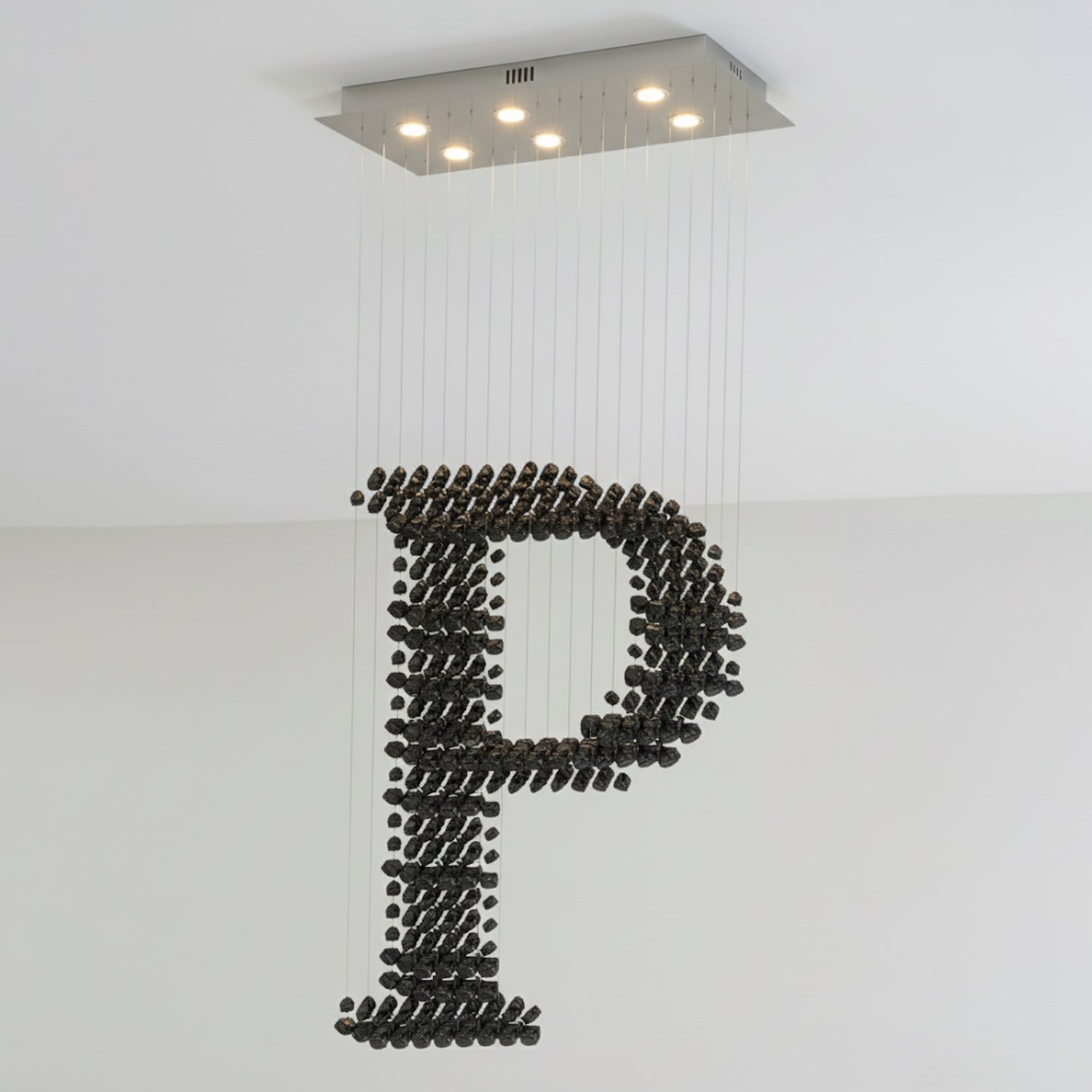 Charcoal Chandeliers P - Vakkerlight