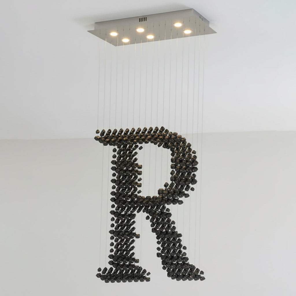 Charcoal Chandeliers R - Vakkerlight