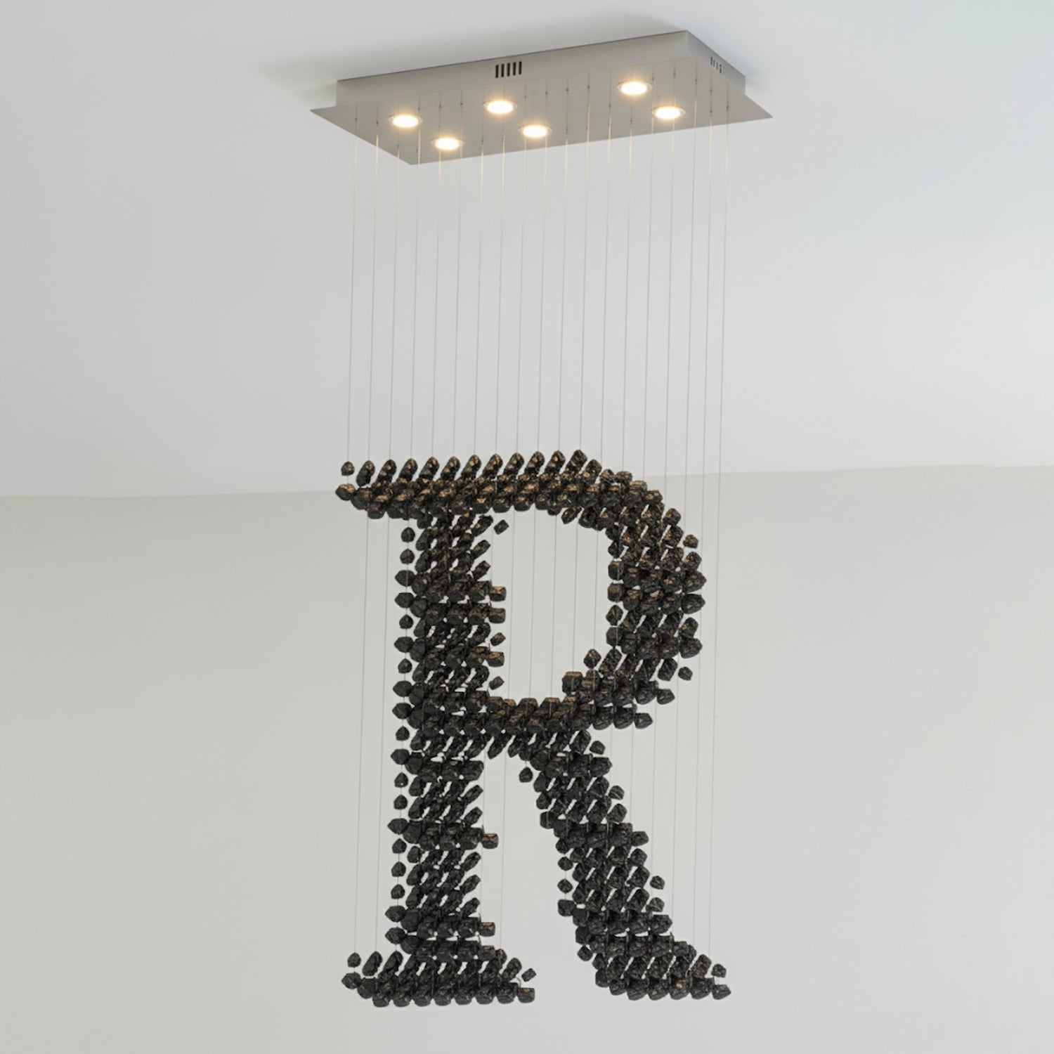 Charcoal Chandeliers R - Vakkerlight