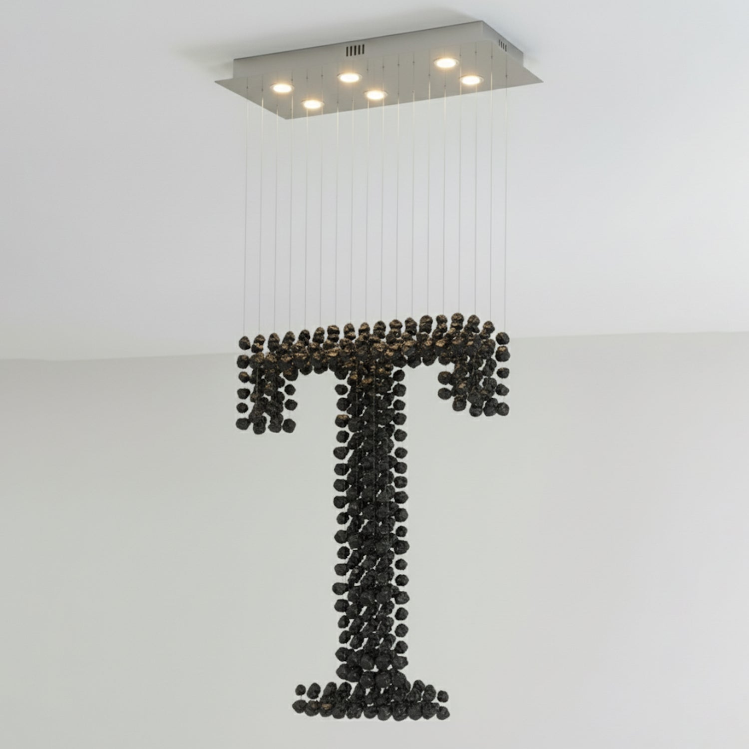 Charcoal Chandeliers T - Vakkerlight