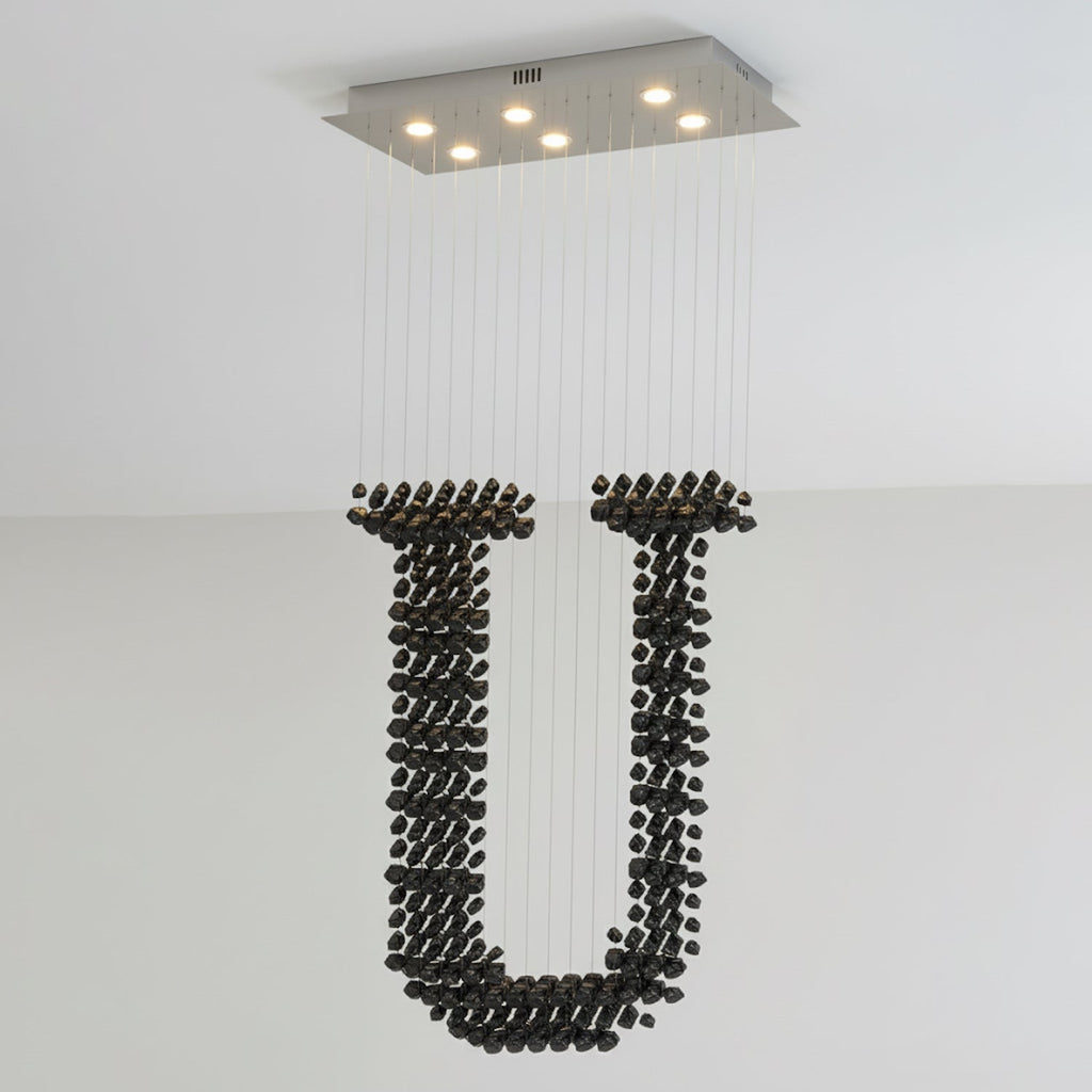 Charcoal Chandeliers U - Vakkerlight