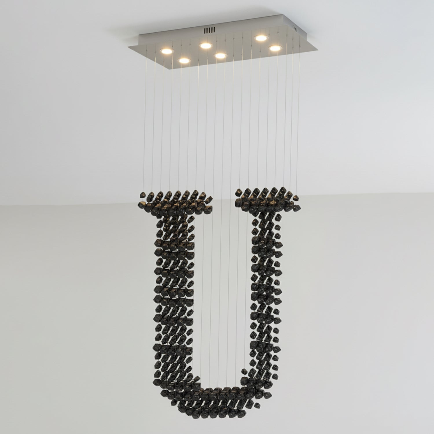 Charcoal Chandeliers U - Vakkerlight