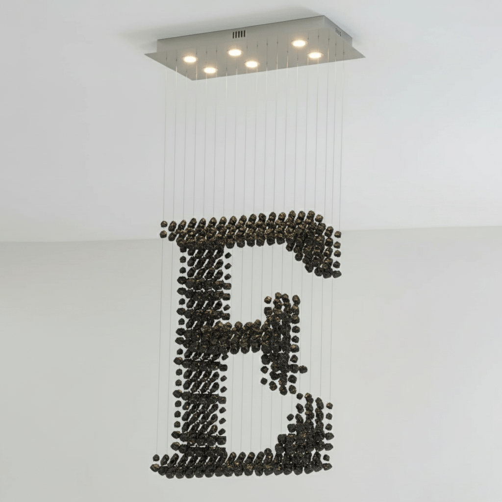 Charcoal Chandeliers E - Vakkerlight