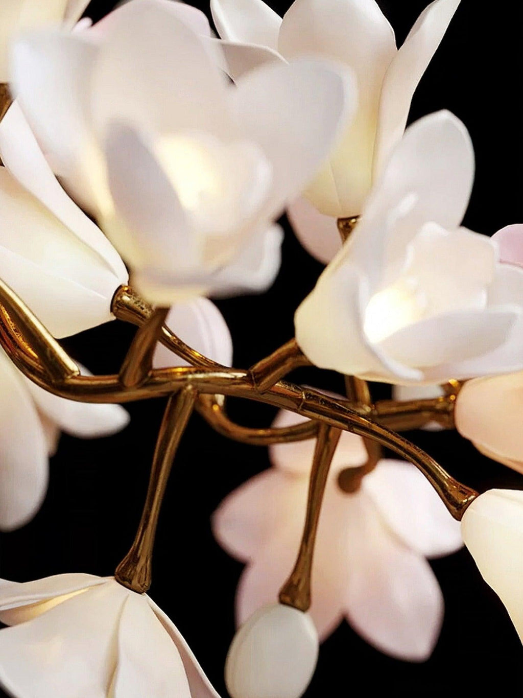 Candelabru circular cu flori