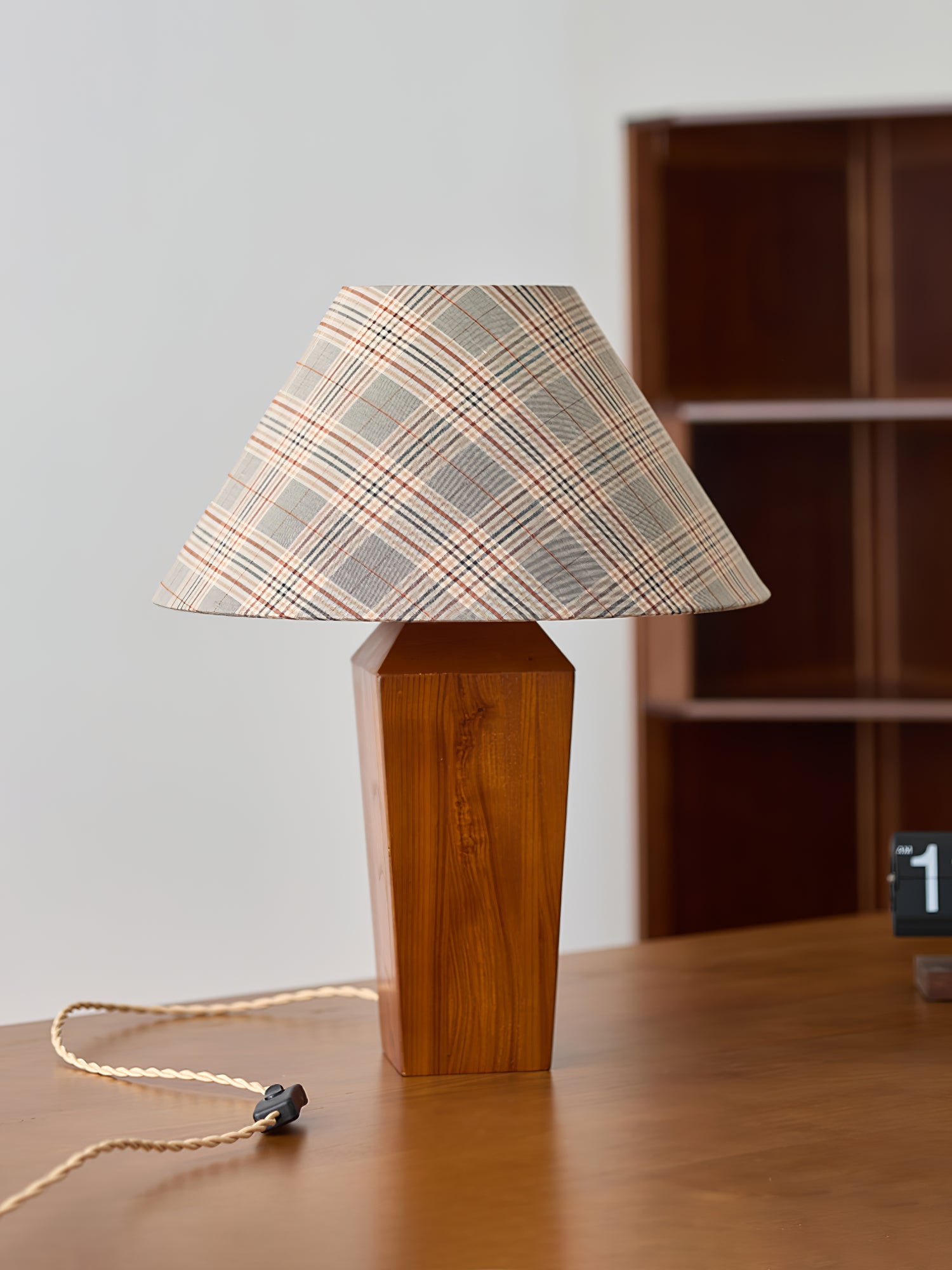 Lampă de masă Claremont Plaid