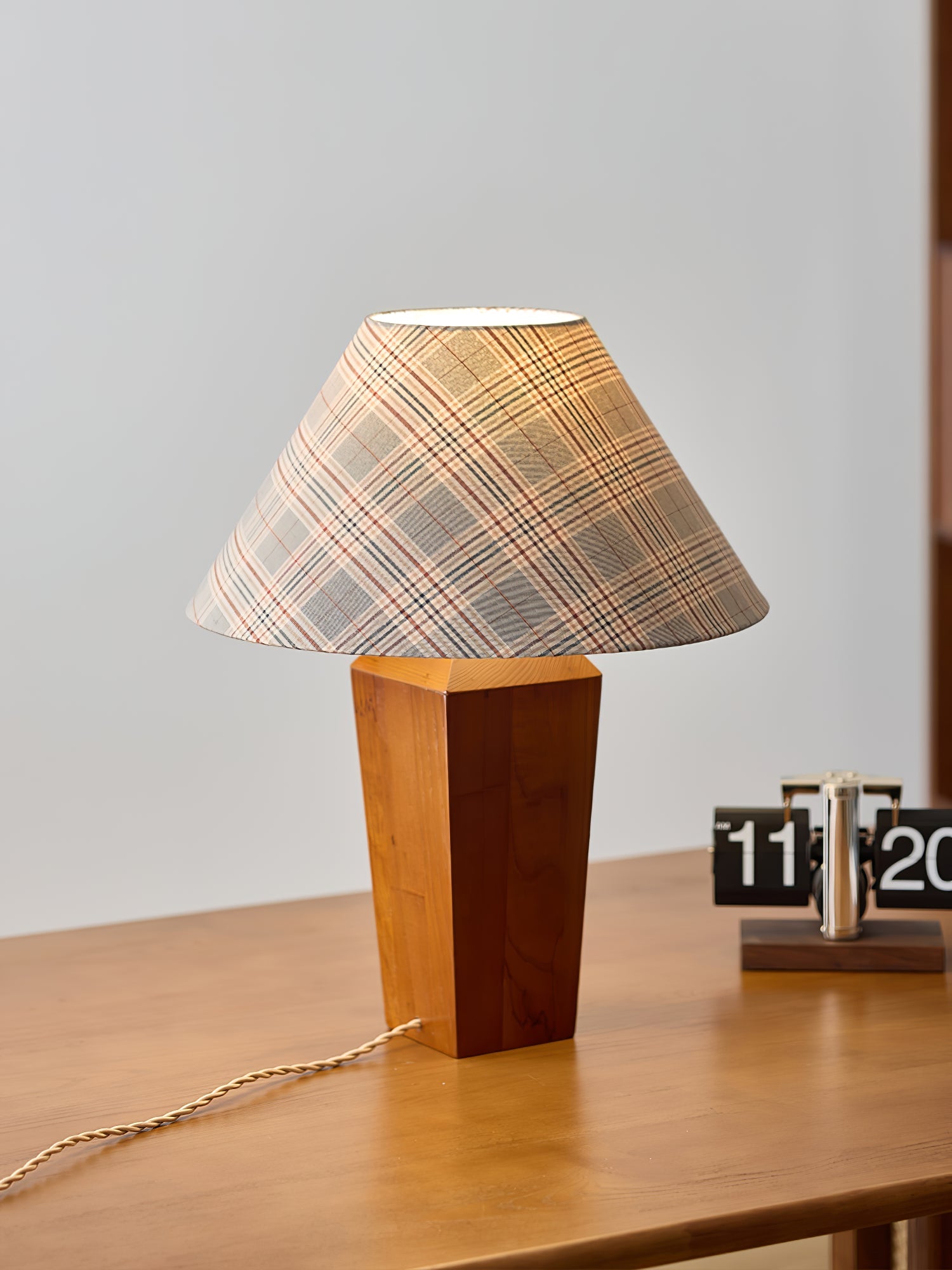 Lampă de masă Claremont Plaid