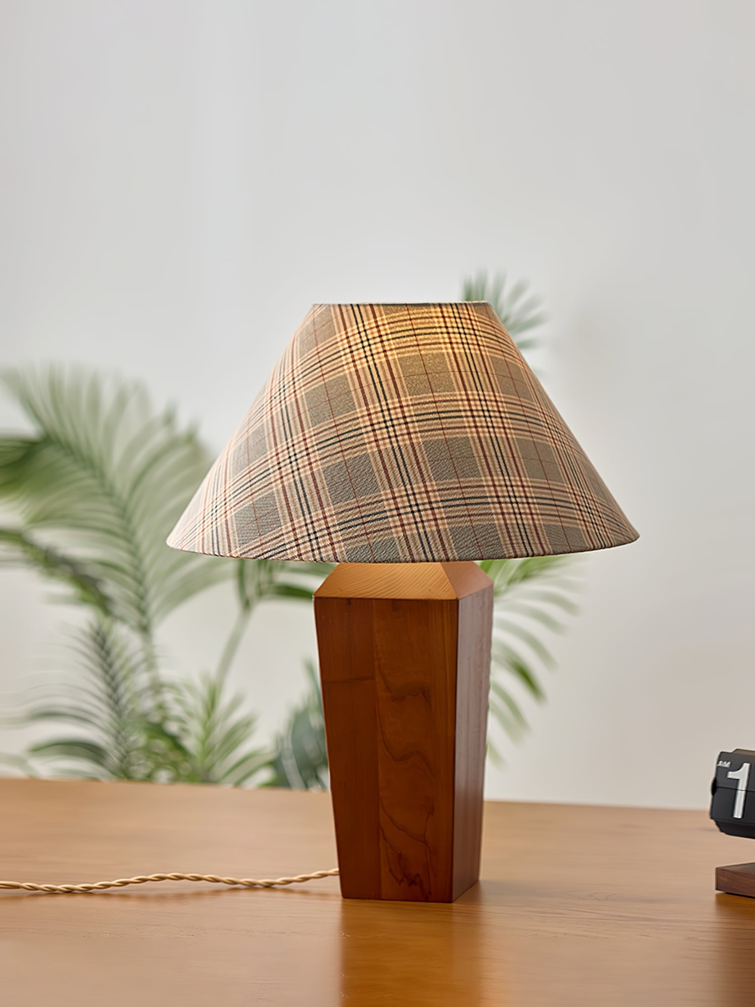 Lampă de masă Claremont Plaid