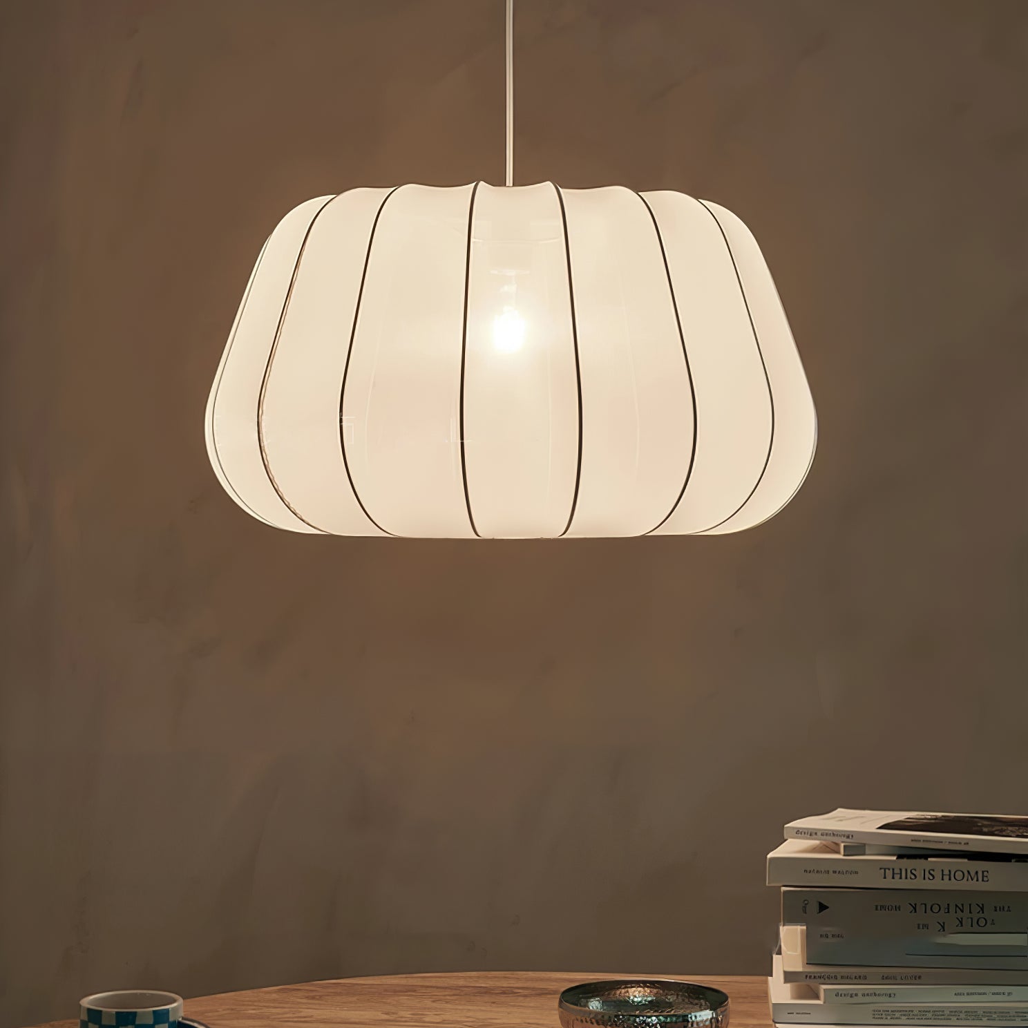 Lampă suspendată din material textil Cloud 
