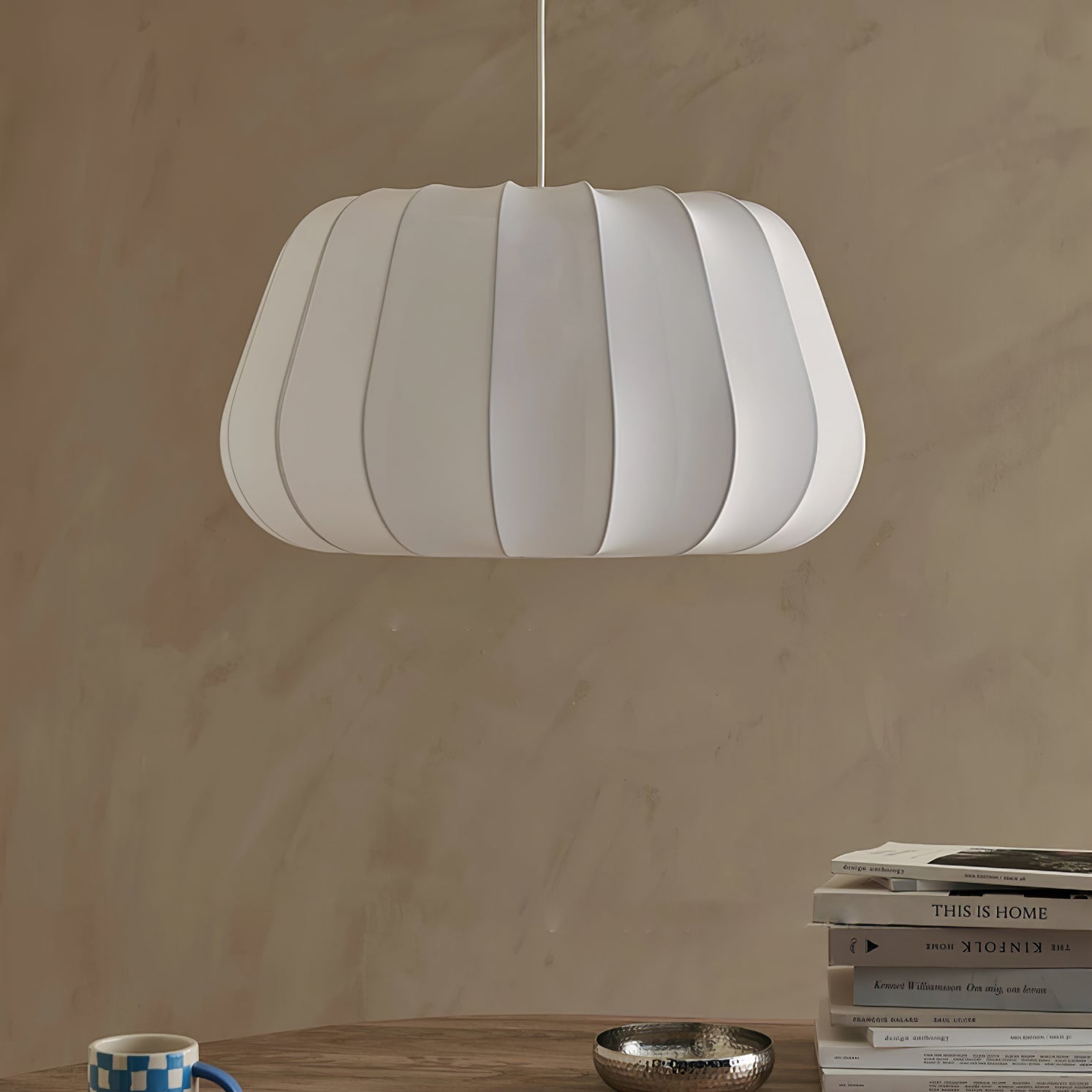 Lampă suspendată din material textil Cloud 