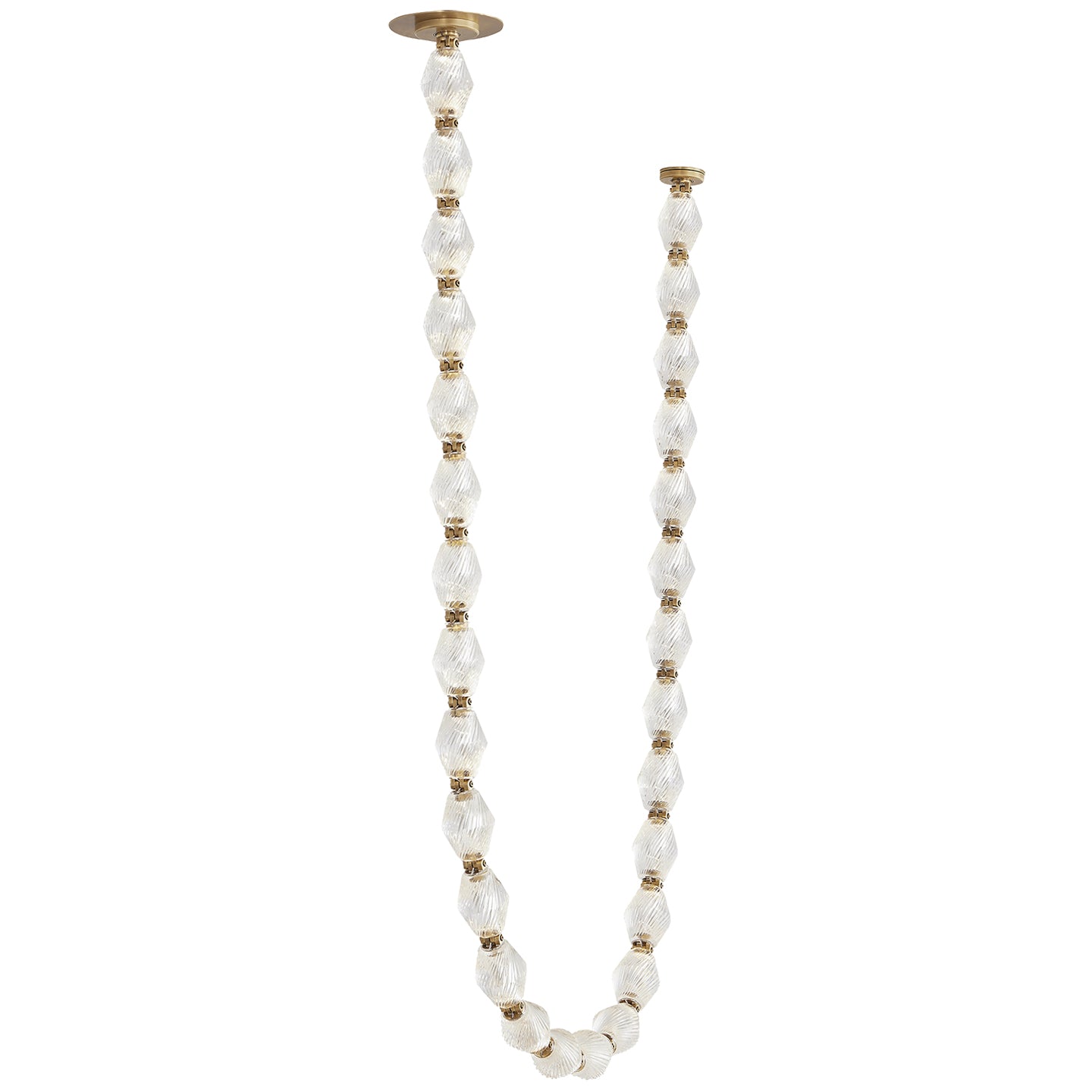 Glass Chain Chandelier - Vakkerlight