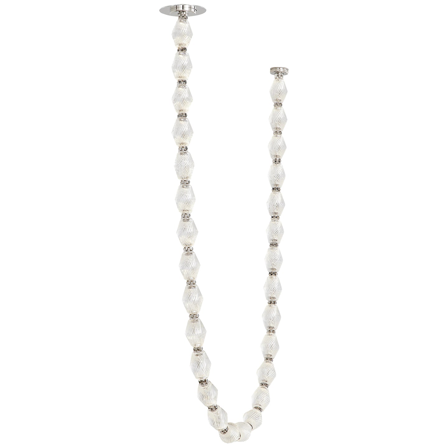 Glass Chain Chandelier - Vakkerlight