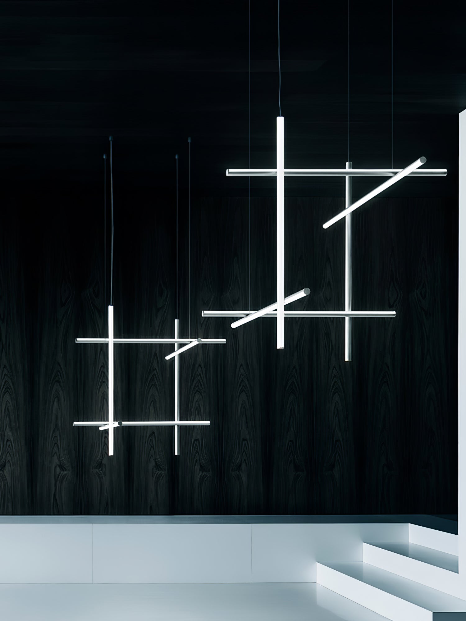 Gridline Linear Chandelier