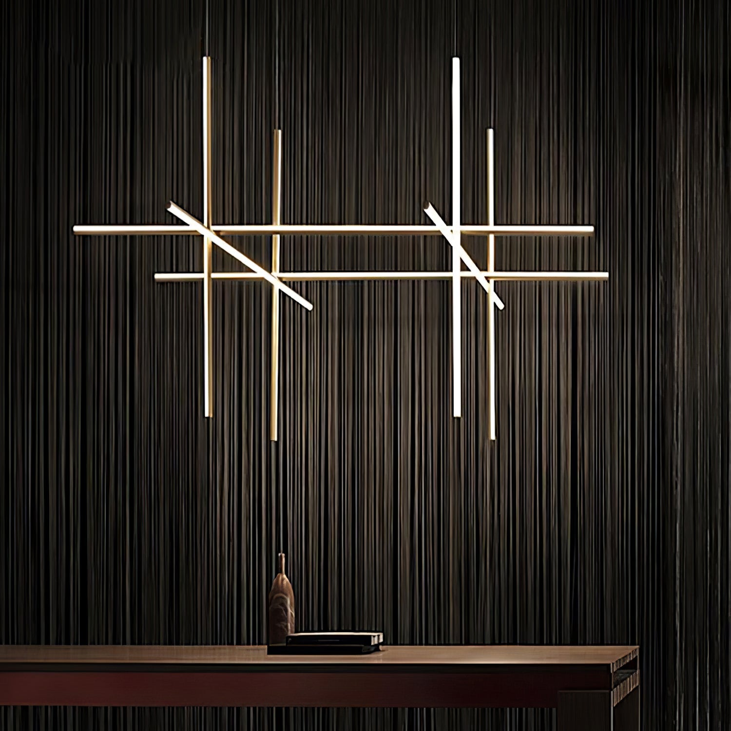 Gridline Linear Chandelier
