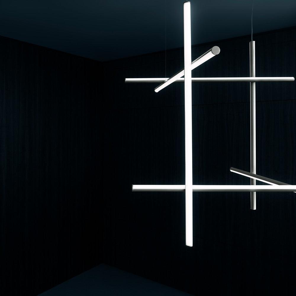 Gridline Linear Chandelier