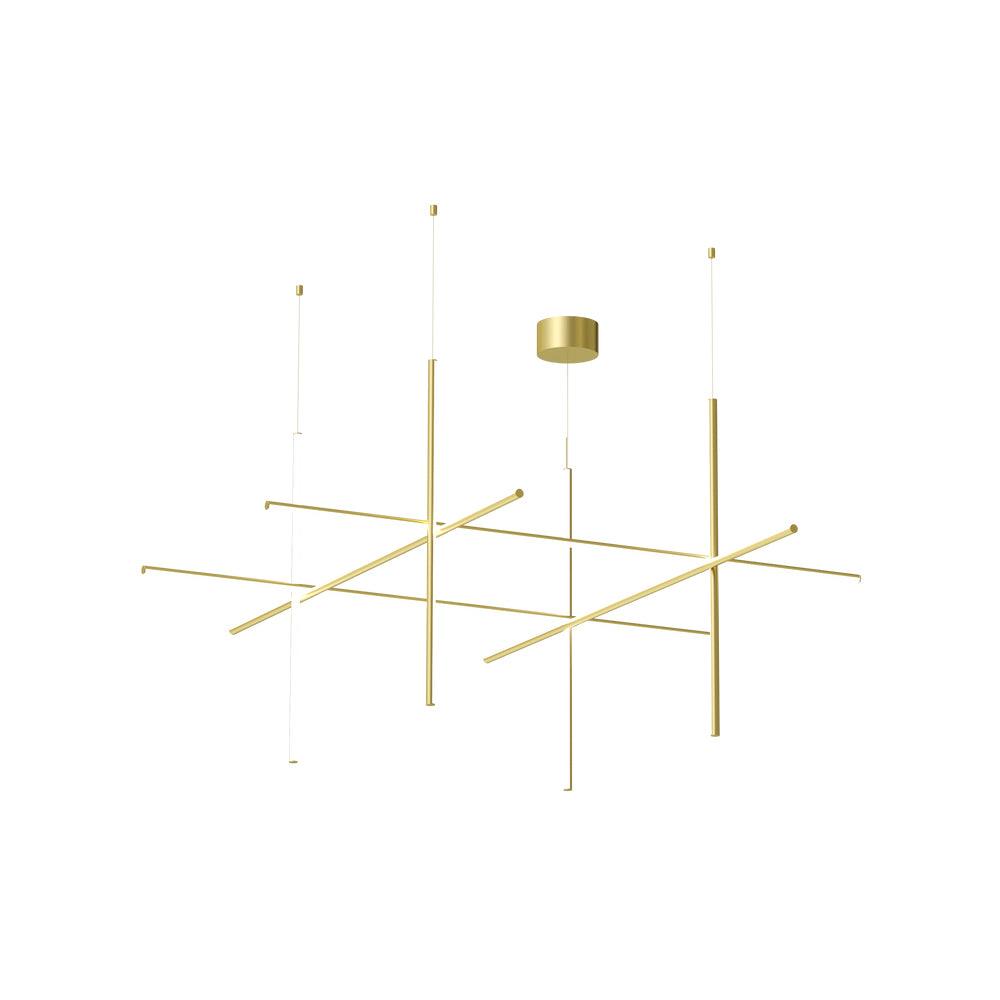 Gridline Linear Chandelier