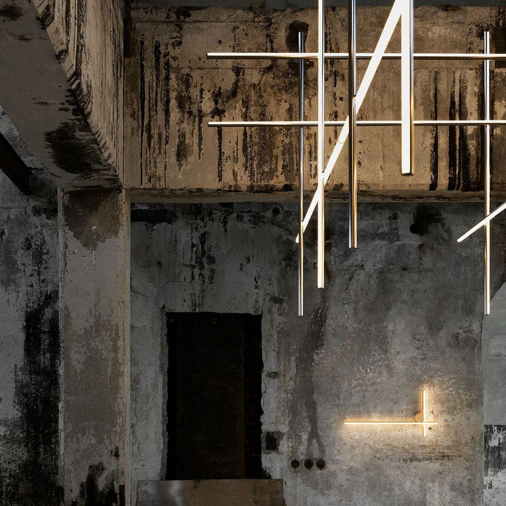 Gridline Linear Chandelier