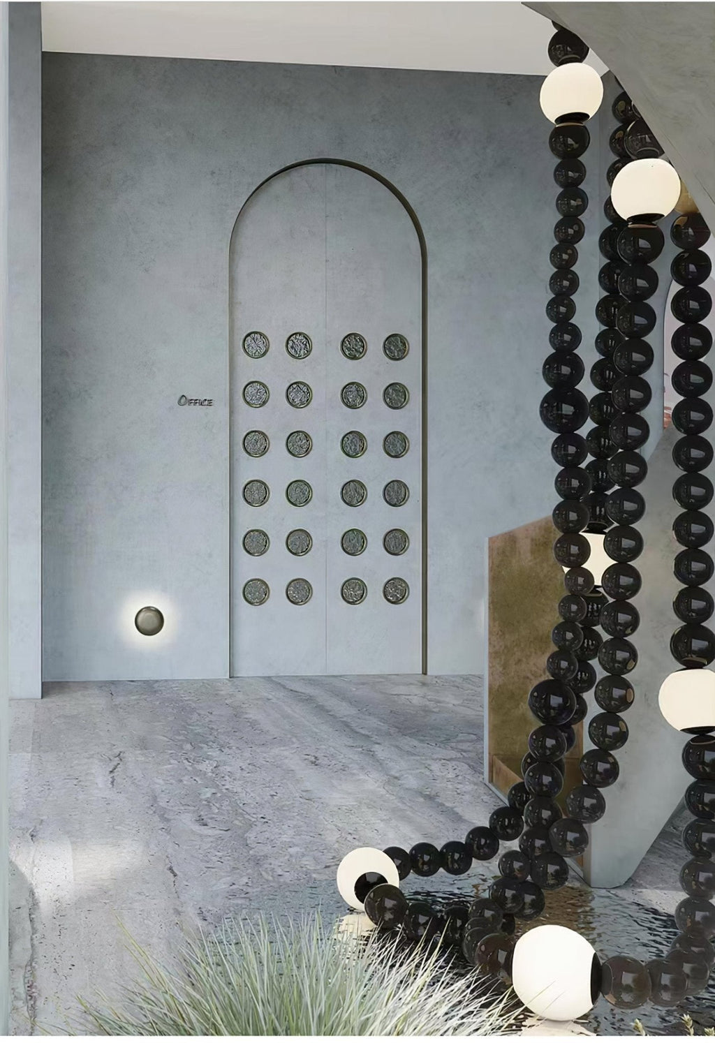 Cosmic Beads Chandelier