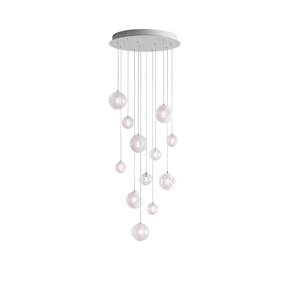 Cosmic Sphere Cascade Chandelier - Vakkerlight