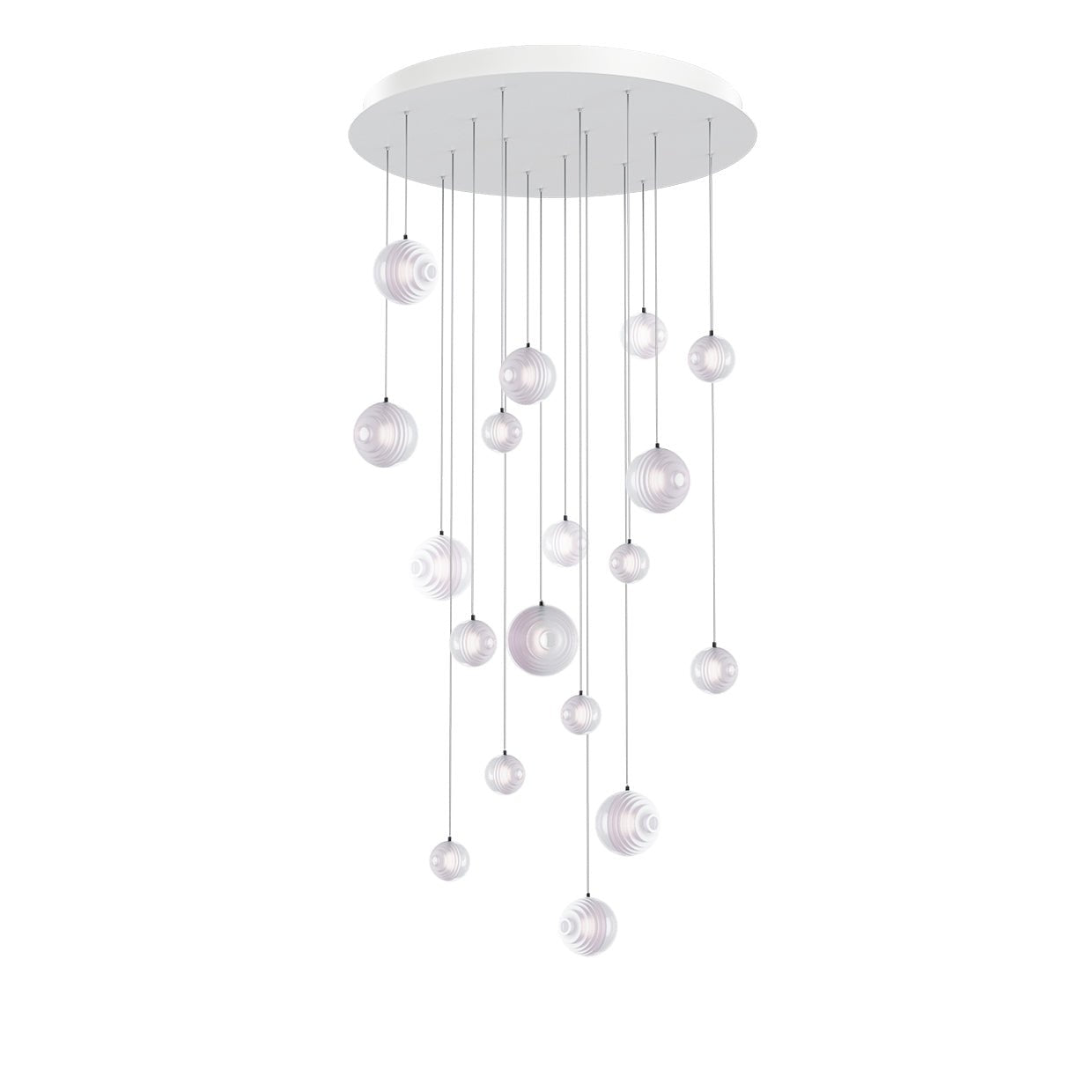 Cosmic Sphere Cascade Chandelier - Vakkerlight