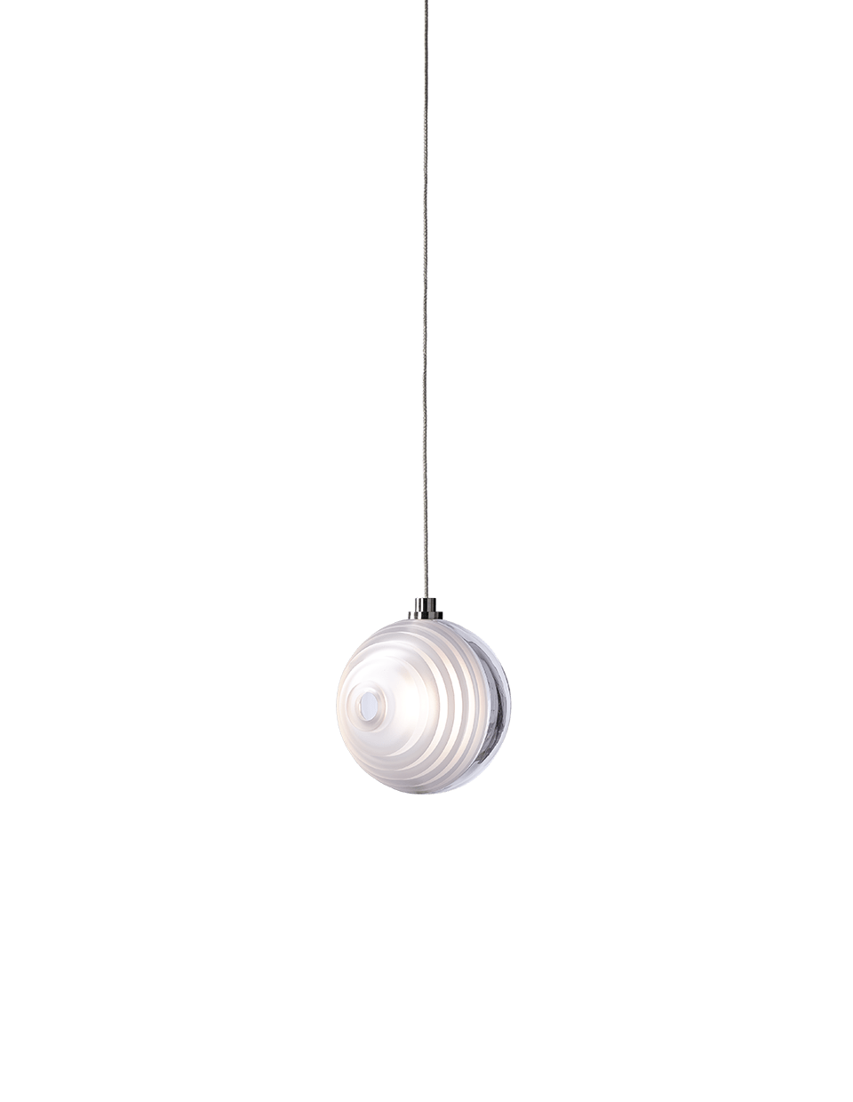 Cosmic Sphere Cascade Chandelier