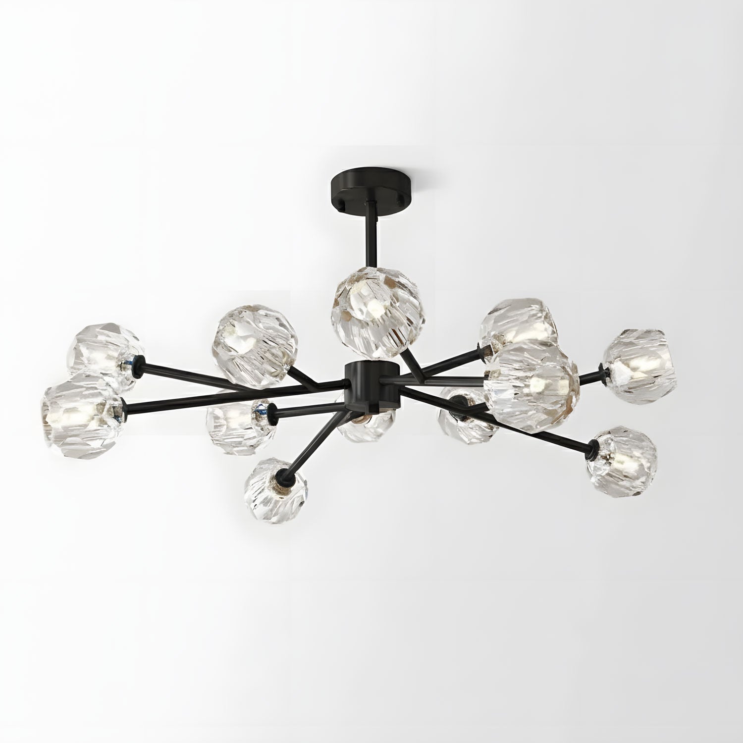 Crystal Ball Round Cluster Chandelier - Vakkerlight