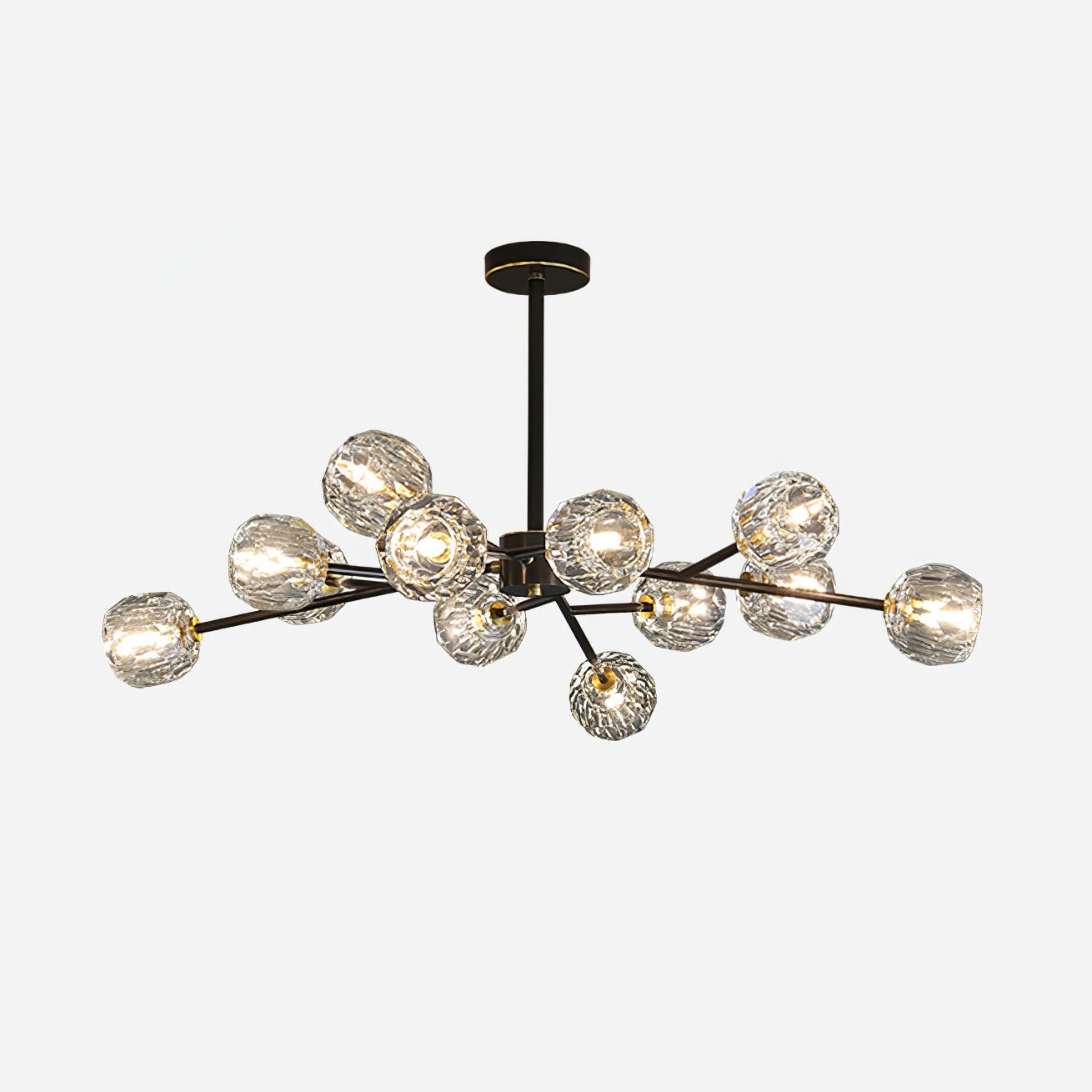 Crystal Ball Round Cluster Chandelier - Vakkerlight