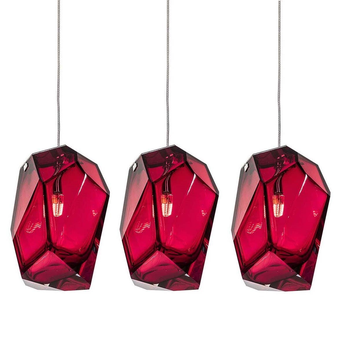 Crystal Rock Cluster Pendant Light - Vakkerlight