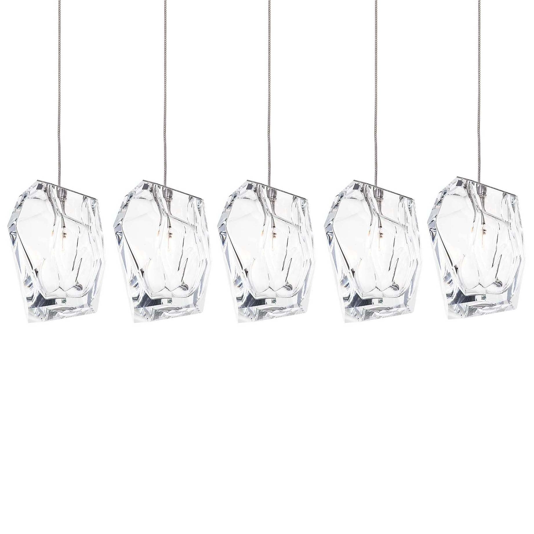 Crystal Rock Cluster Pendant Light - Vakkerlight