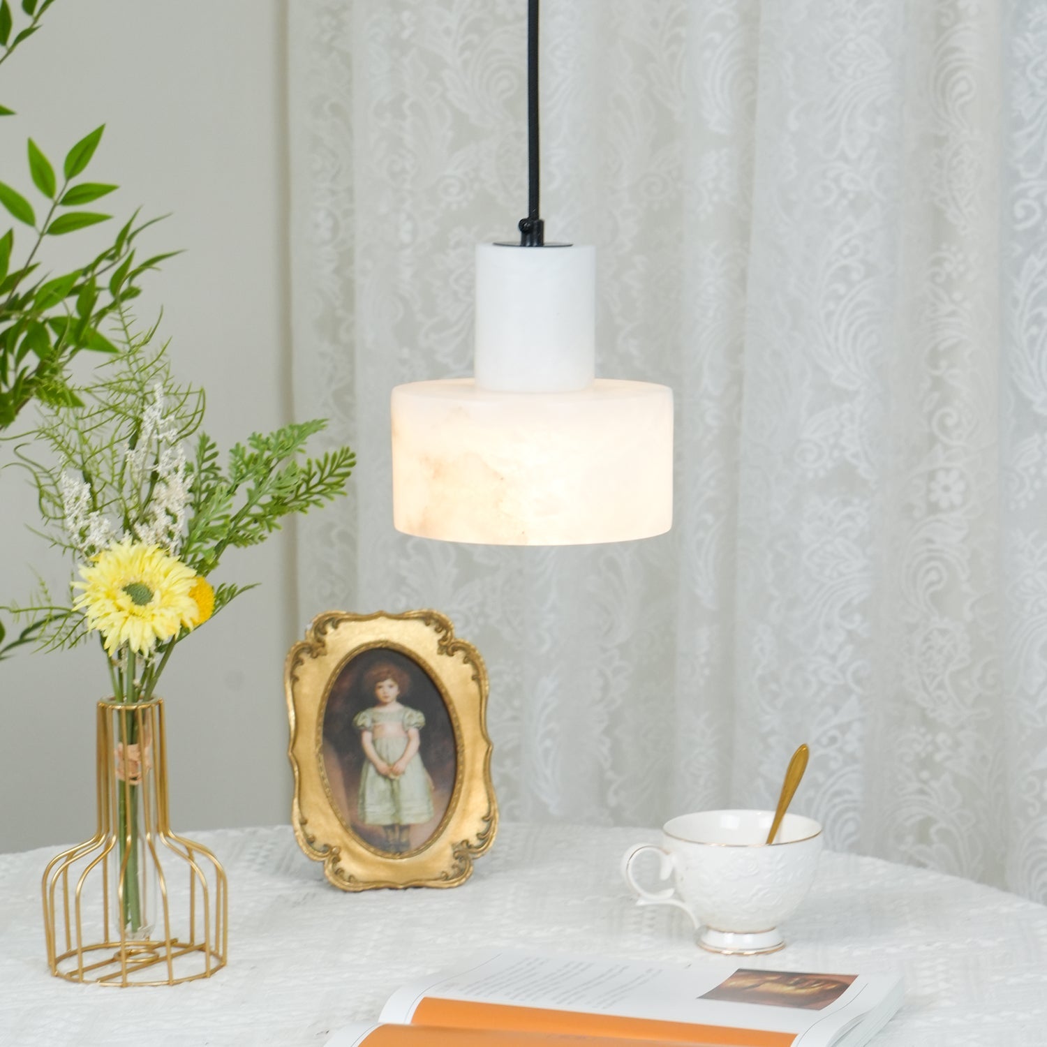 Cyls Alabaster Pendant Lamp