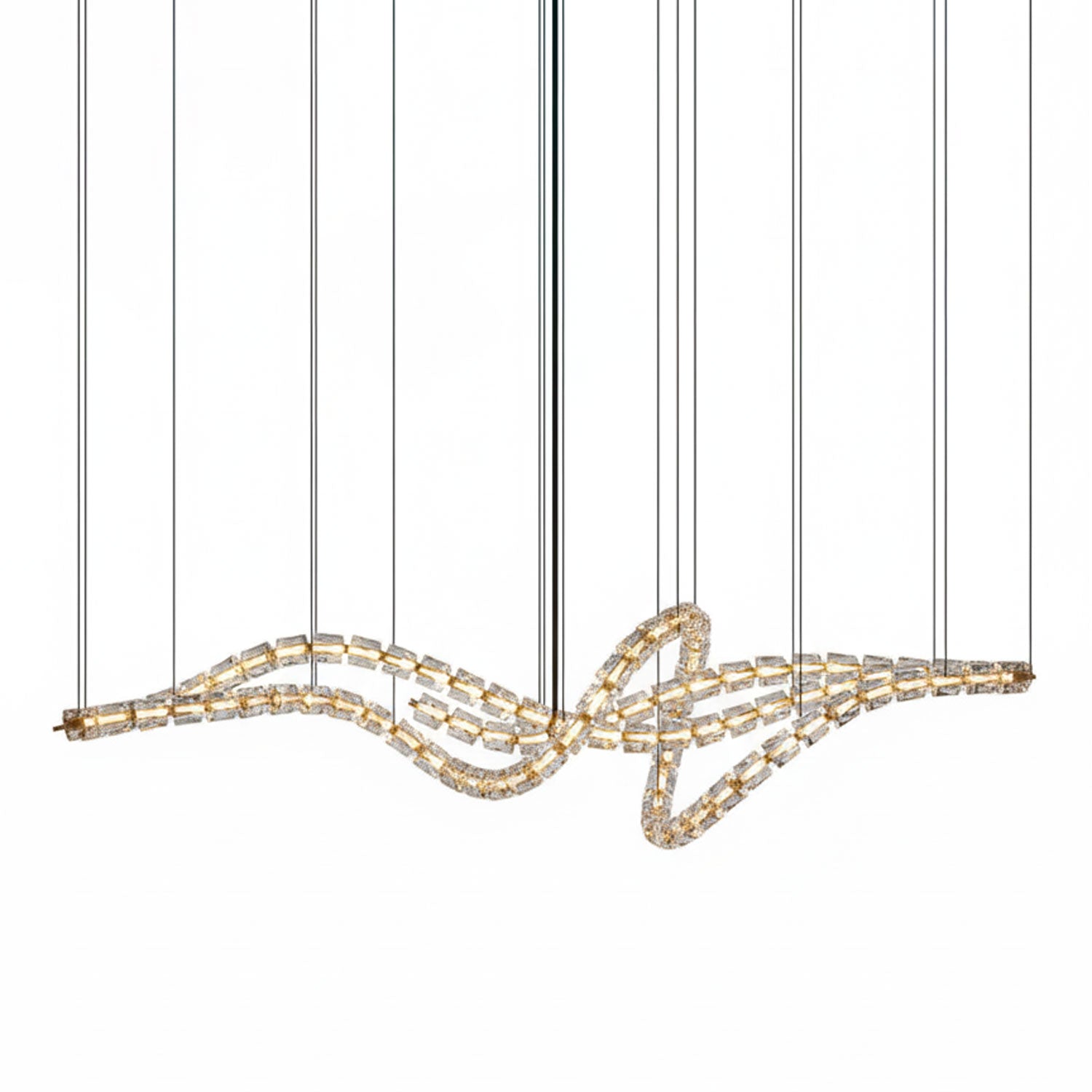 Gabriel Gold Chandelier - Vakkerlight