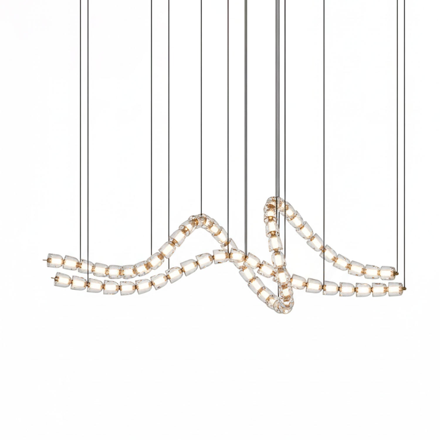 Gabriel Gold Chandelier - Vakkerlight