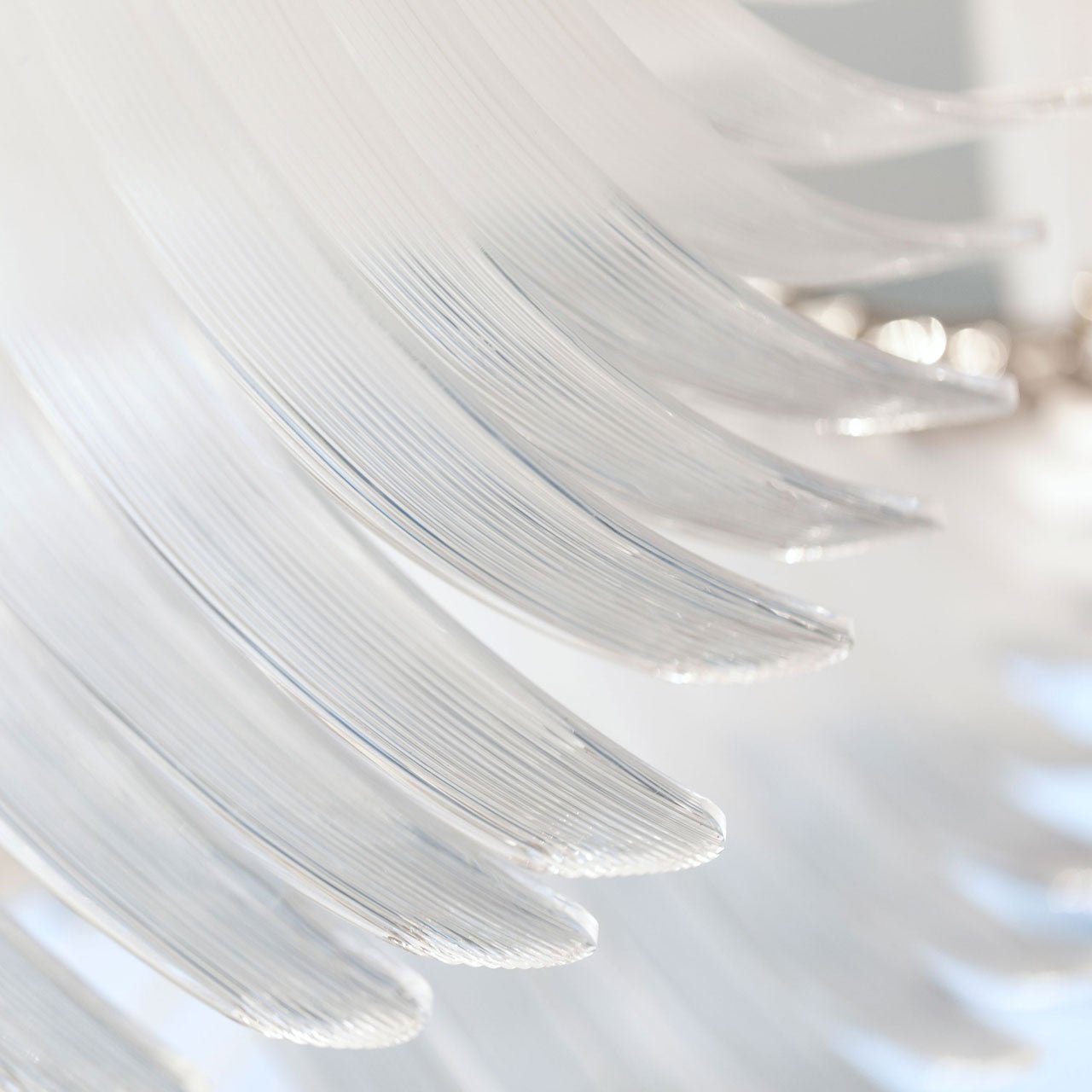 The Bird Feather Wings LED Chandelier | Custom Size & Made-to-Order Lighting for Luxury Homes & Commercial Spaces