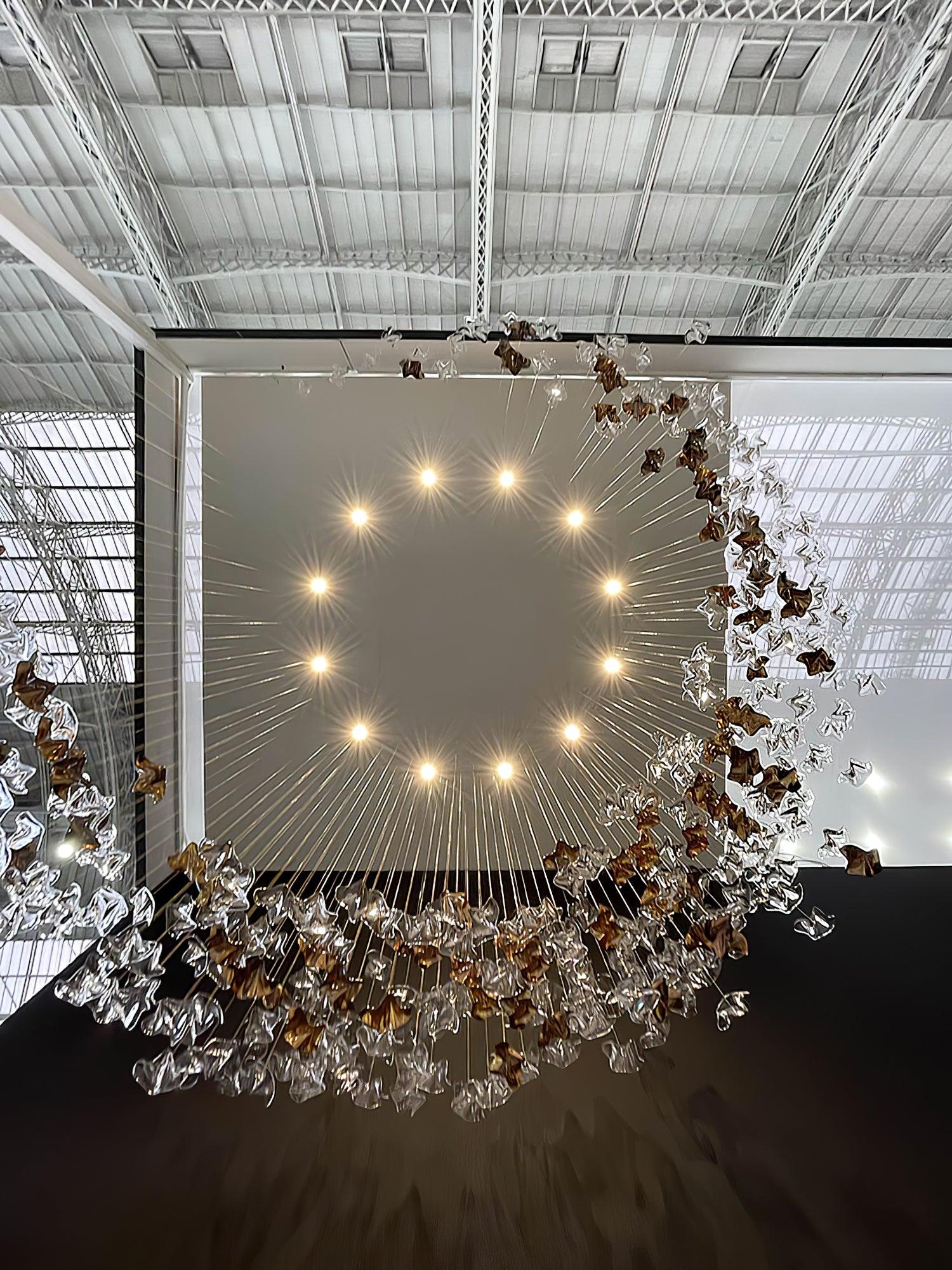 Tidal Art Glass Pendants Lamp