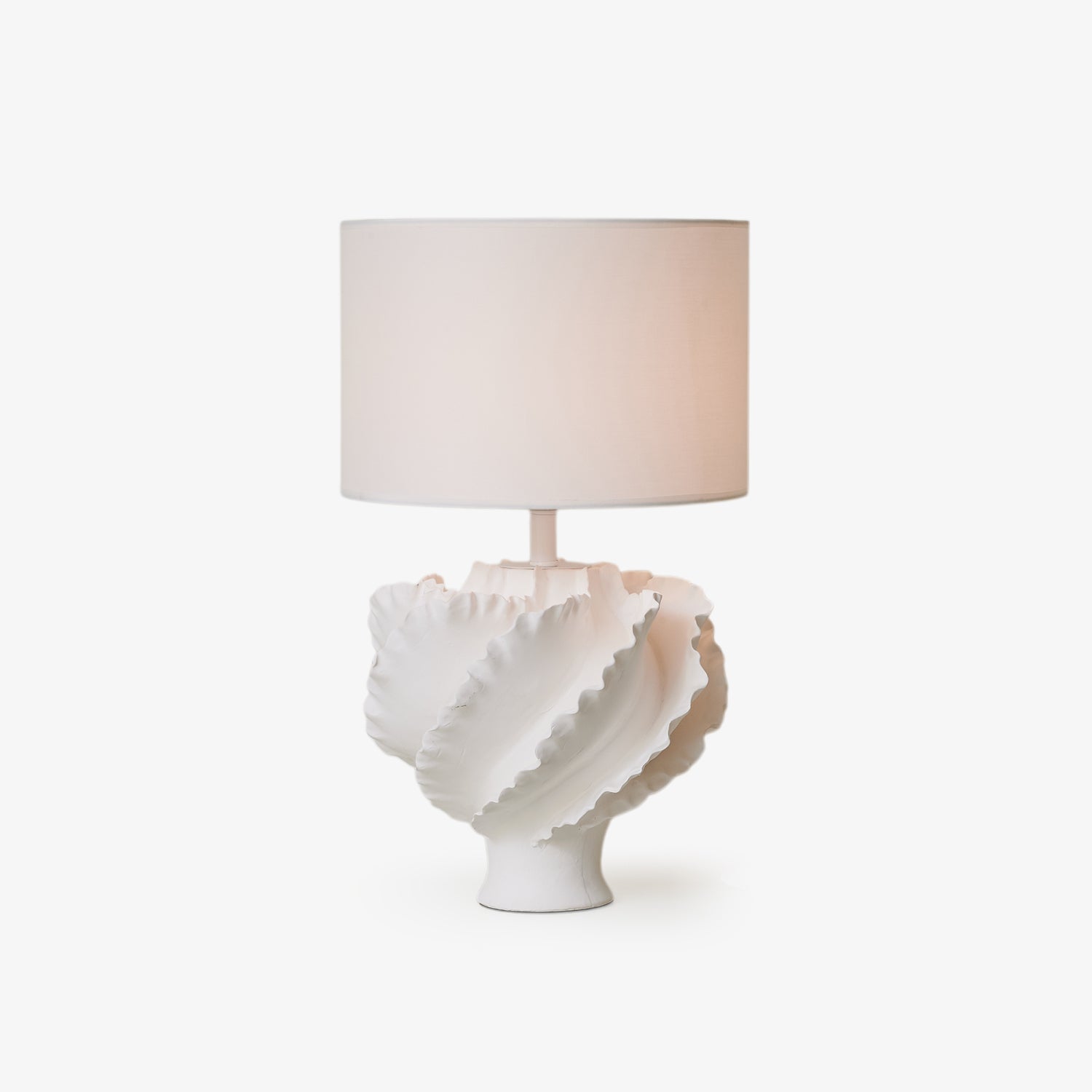Sculptural Shell Inspired Table Lamp - Vakkerlight