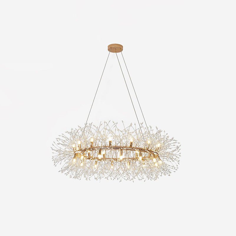 Dandelion Round Chandelier - Vakkerlight