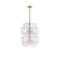 Brass Discs Cascading Chandelier - Vakkerlight