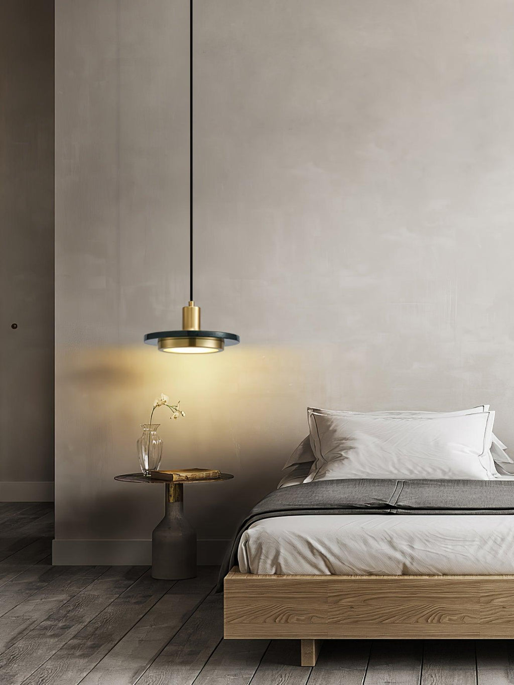 Double Circle Pendant Light
