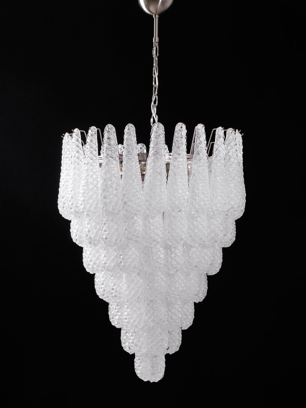 Murano Glass Droplet Chandelier