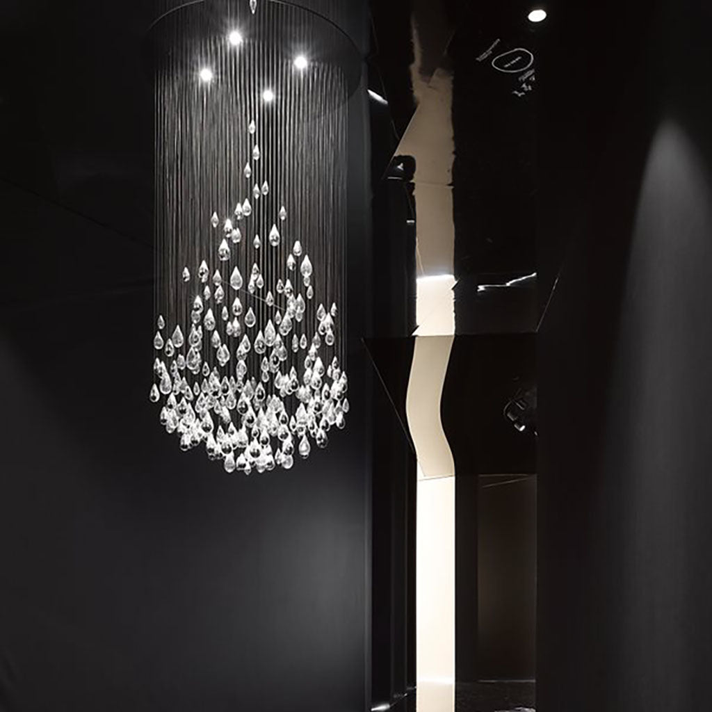 Droplets Sculpture Chandelier