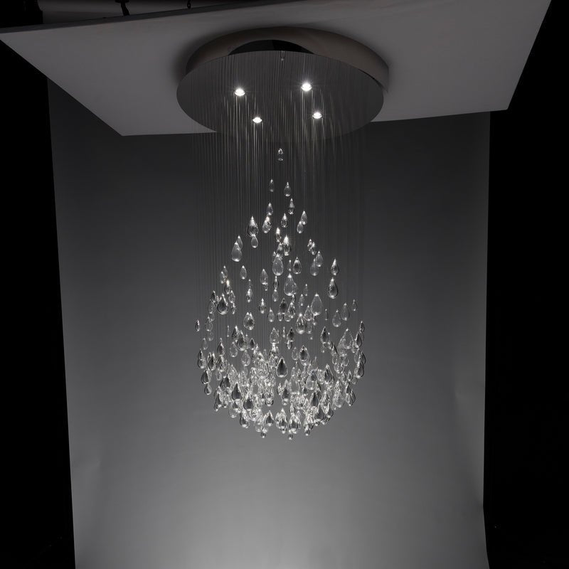 Droplets Sculpture Chandelier