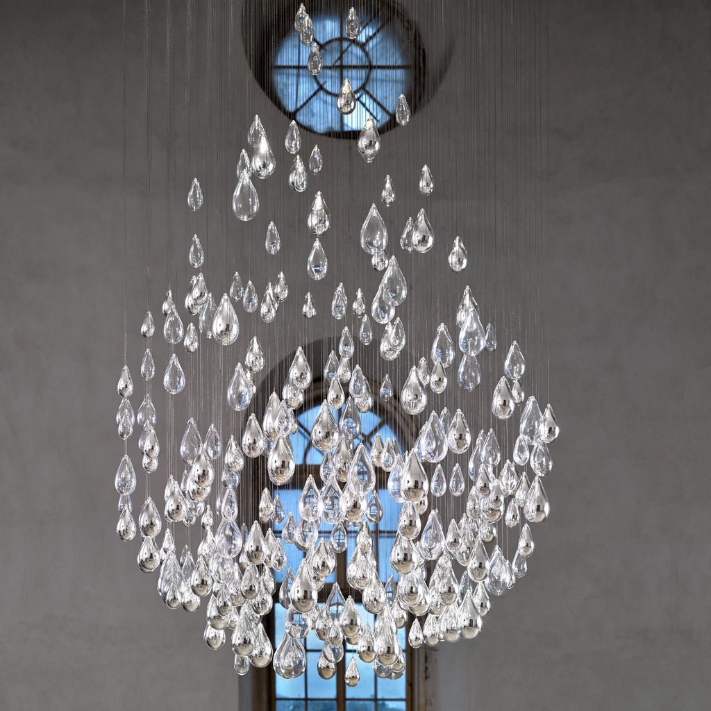 Droplets Sculpture Chandelier