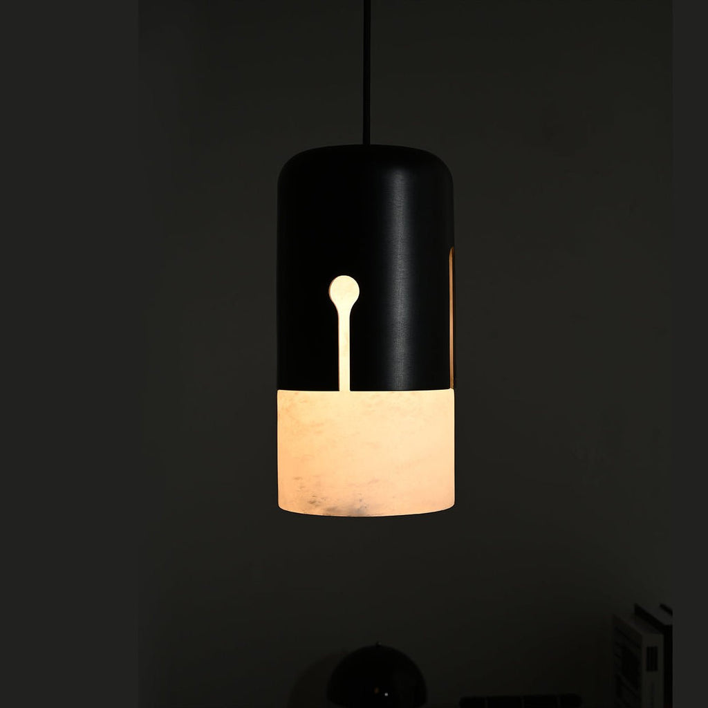 Lampă suspendată Duotone Capsule Alabastr