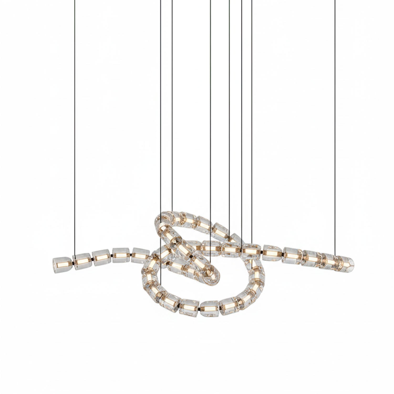 Gabriel Gold Chandelier - Vakkerlight