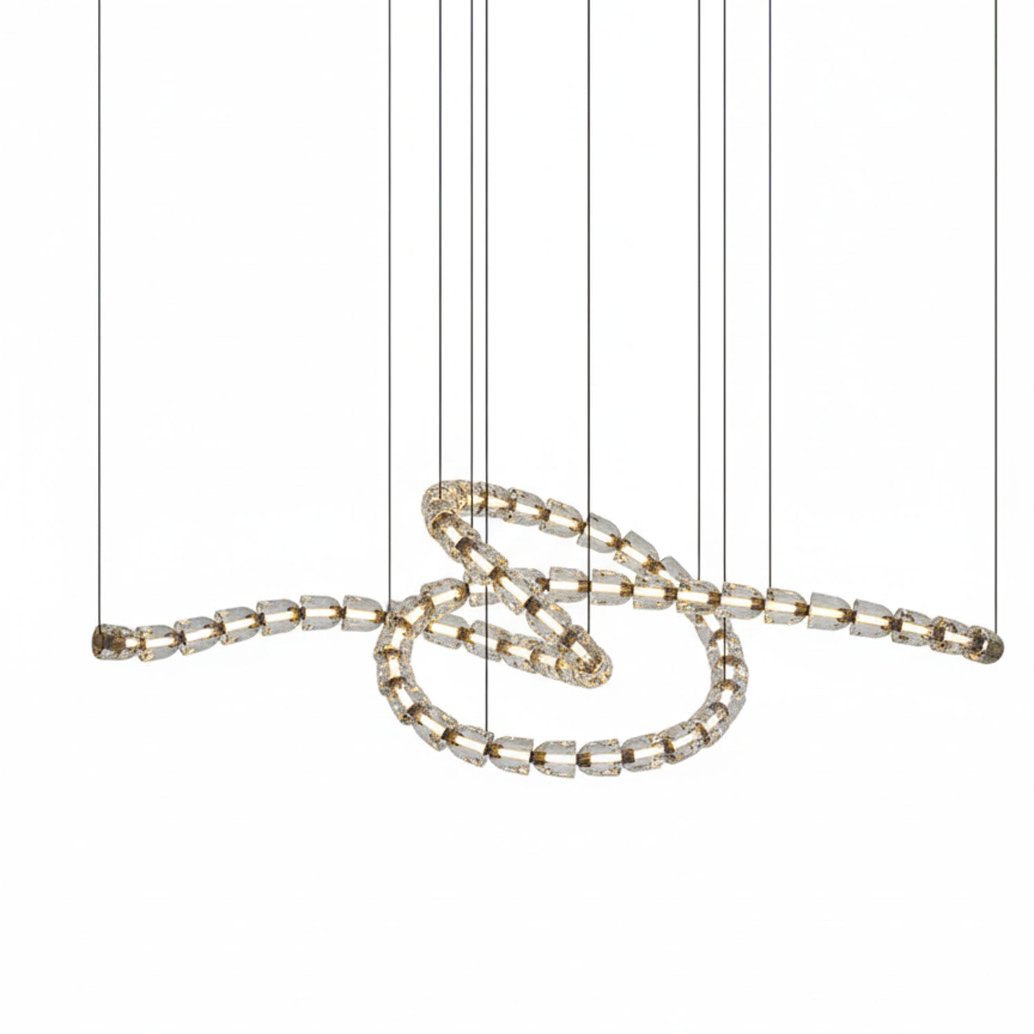 Gabriel Gold Chandelier - Vakkerlight