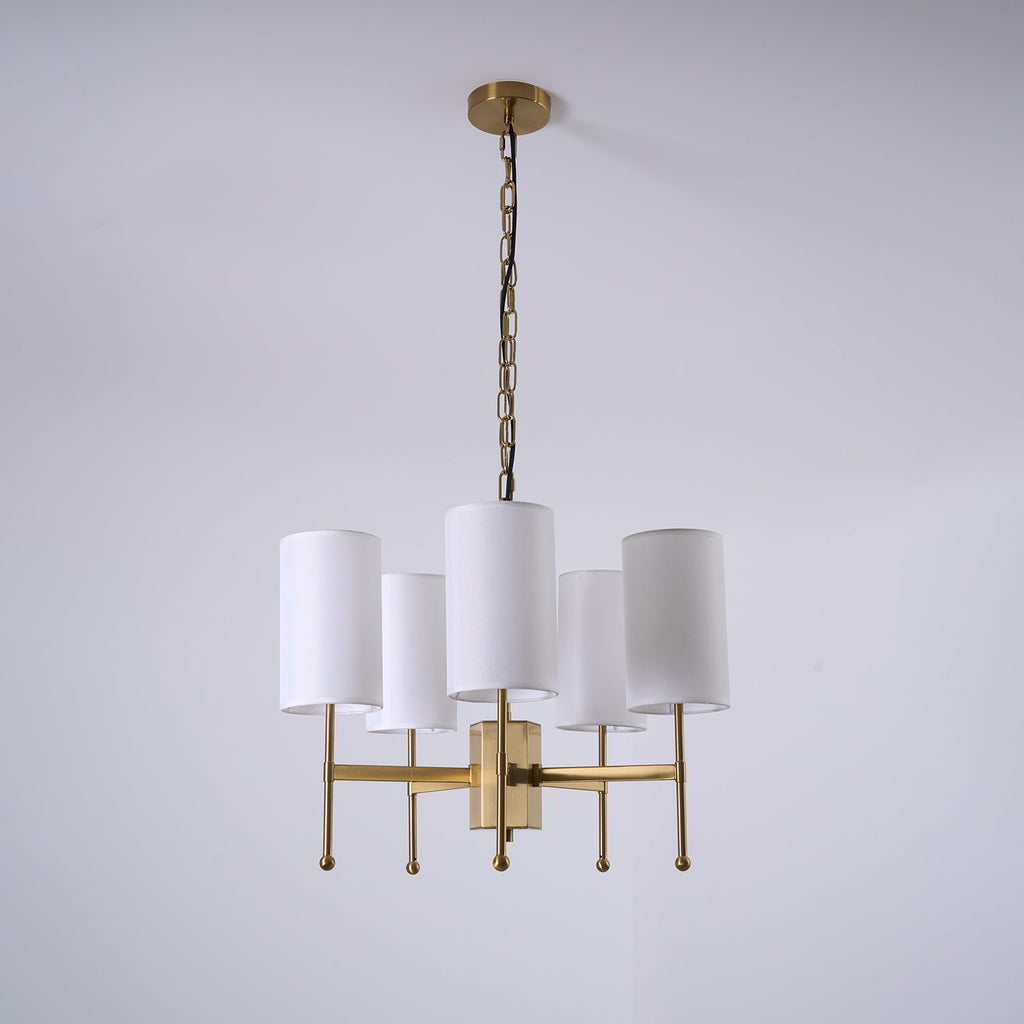 Brilliancess Brass Chandelier - Vakkerlight