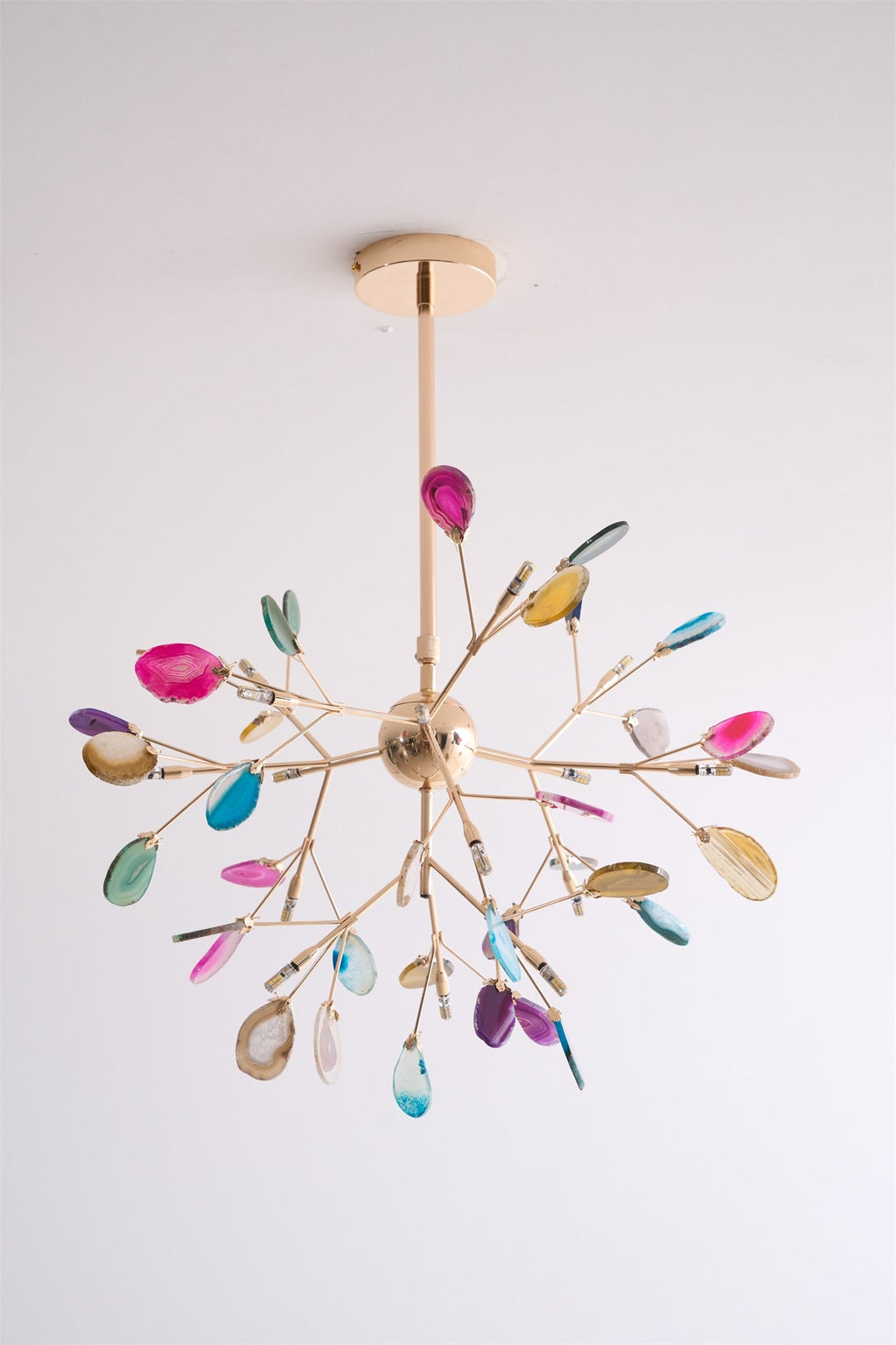 Agate Flake Chandelier