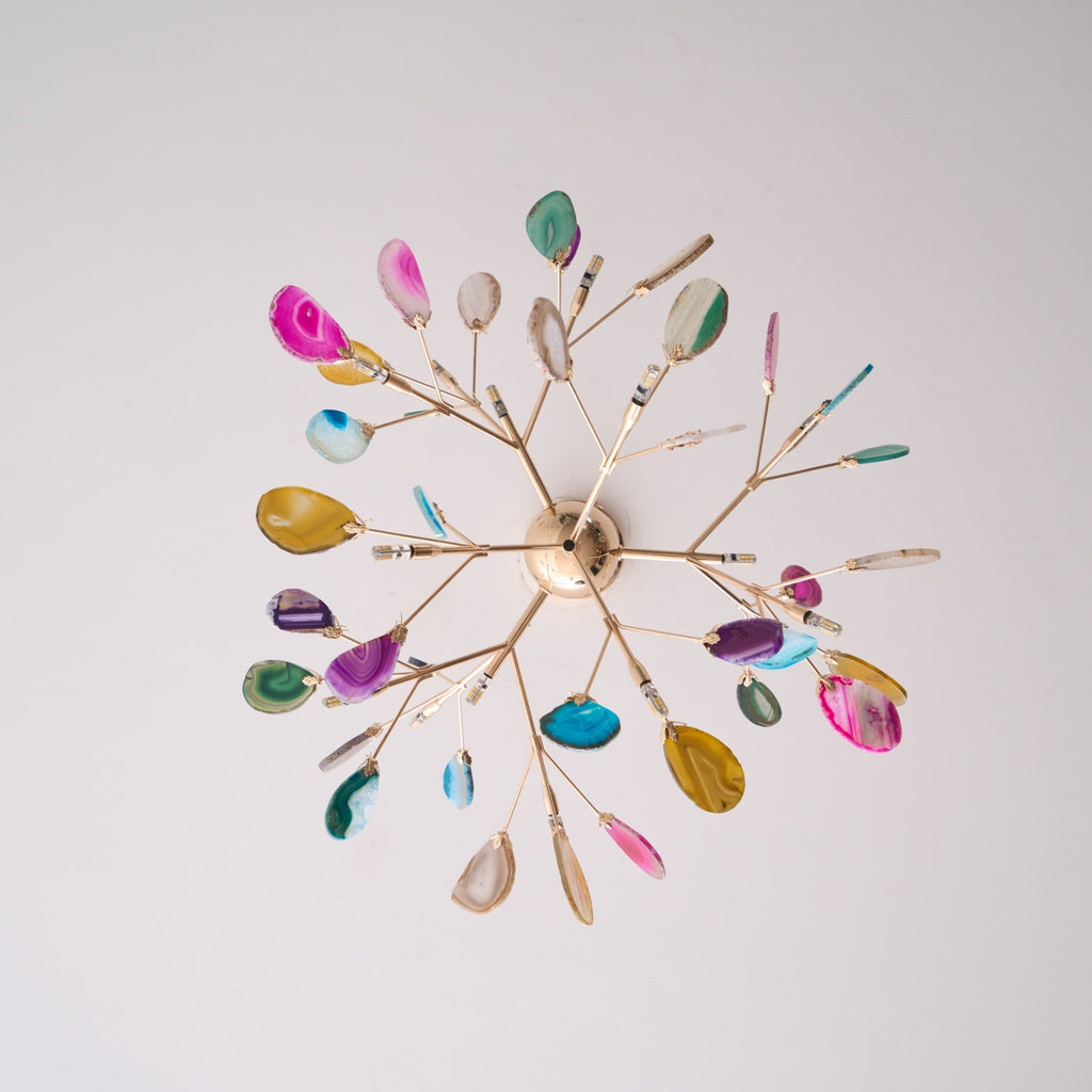 Agate Flake Chandelier
